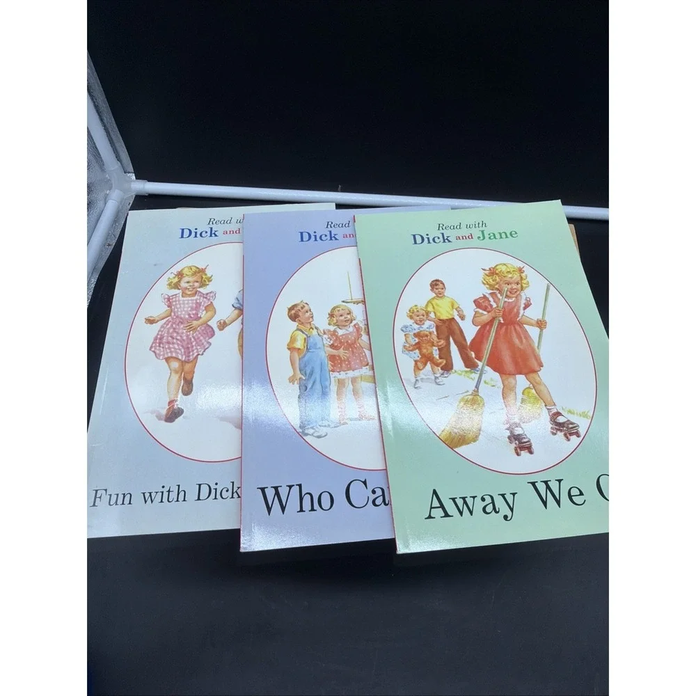 Lot Of 3 Dick and Jane Children's Books Kids Readers Volumes 7, 8, & 12